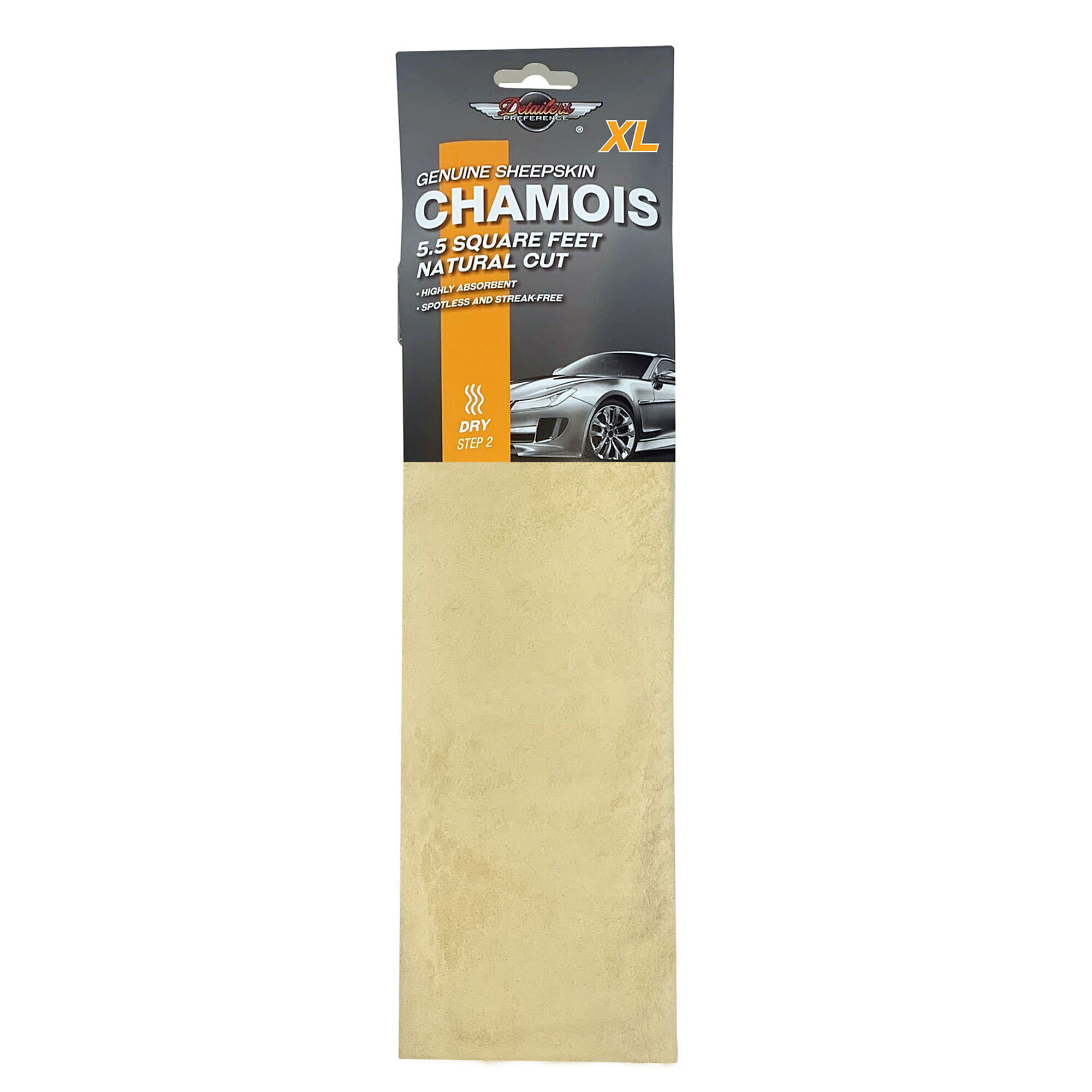 Detailer's Preference 5.5 Sq Ft Genuine Sheepskin Chamois